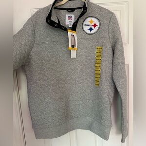 Steelers knit quarter zip